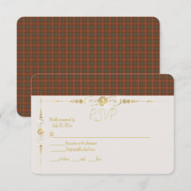 Fraser Red Weasted Original Scottish Tartan