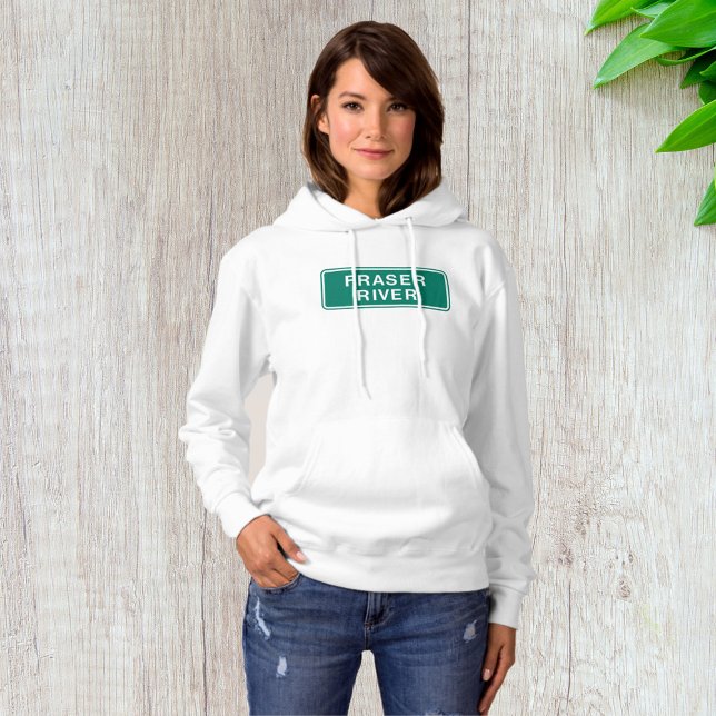 Fraser River Highway Sign British Columbia Kanada T Shirt (Skapare uppladdad)