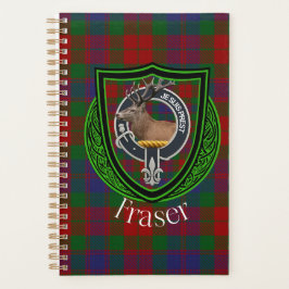 Fraser Scottish Clan Tartan & Crest