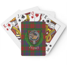Fraser skotska klan tartan & vapen