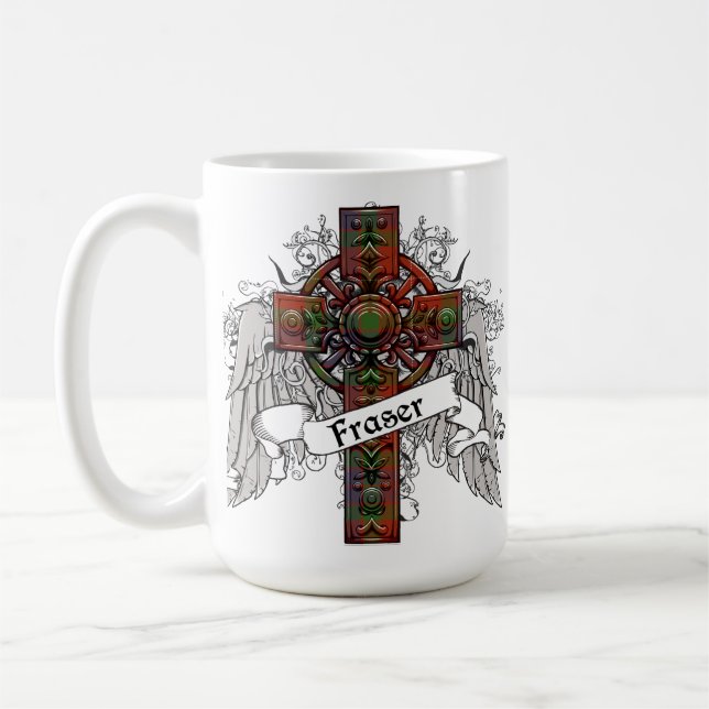 Fraser Tartan Kor Kaffemugg (Vänster)