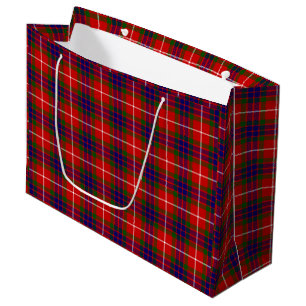 Fraser tartan Red grönt blue lila plaid