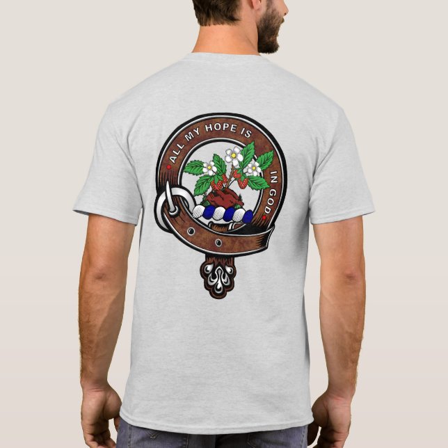 Fraserklanens märke t shirt (Baksida)