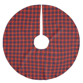 Fraserklanens Tartan Julgransmatta Borstad Polyester
