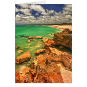 Frasers Beach Tasmania Hälsningskort