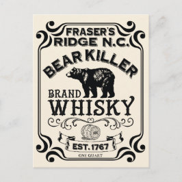 Fraser's Ridge Whisky Vykort