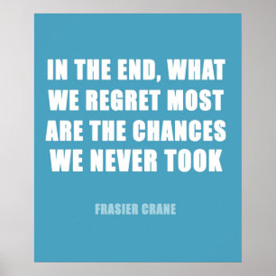 Frasier crane-citat poster