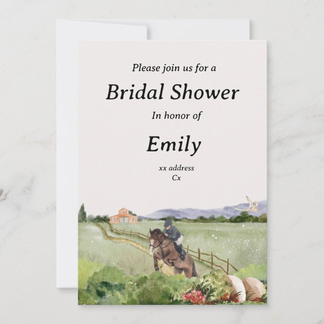 Fräsjakt på inbjudningskort för möhippan (Framsida)