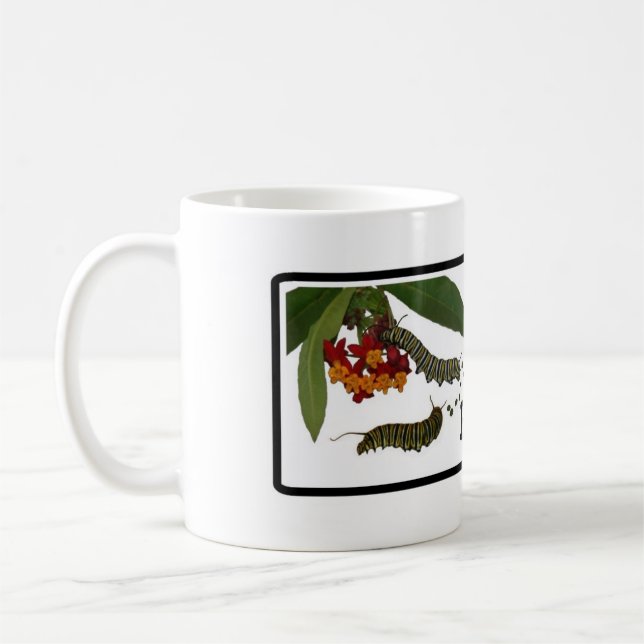 Frass händer muggen kaffemugg (Vänster)