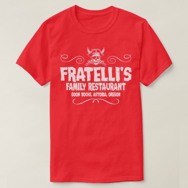 Fratellis Family Restaurant T Shirt (Design framsida)