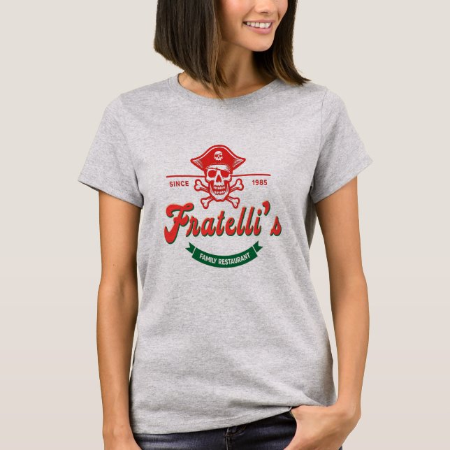 Fratellis Inspired Retro Pop Culture T Shirt (Framsida)