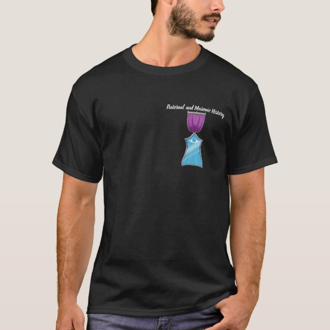 Fraternal and Masonic History T-Shirt (Framsida)