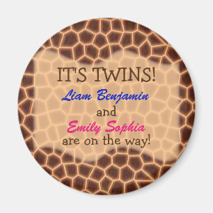 Fraternella Twillingar - Giraffe Thworthy Baby Sho Magnet