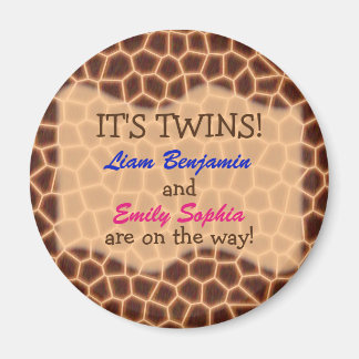 Fraternella Twillingar - Giraffe Thworthy Baby Sho Magnet
