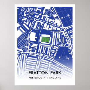 Fratton Park Poster - Portsmouth FC:s hem