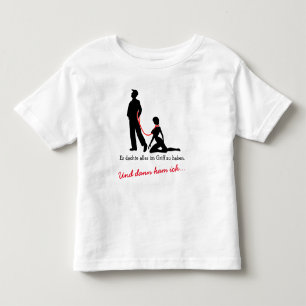 Frau an der Leine - Böse Männer Småbarn T-shirt
