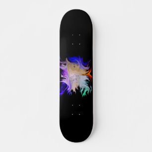 Frau mit Pferd Mini Skateboard Bräda 18,5 Cm