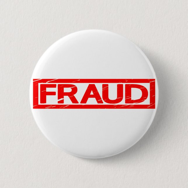 Fraud Frimärke Knapp (Framsida)