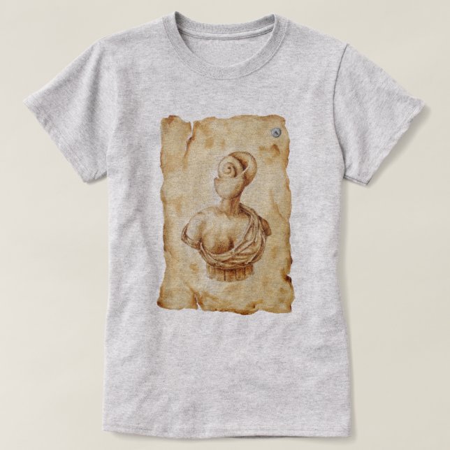 Frauenbüste T Shirt (Design framsida)