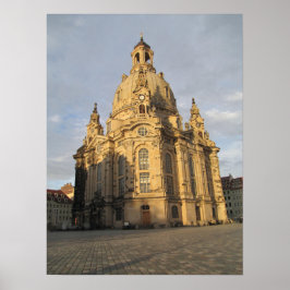 Frauenkirche i Dresdn Poster