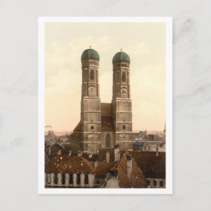 Frauenkirche, München, Bayern, Tyskland Vykort