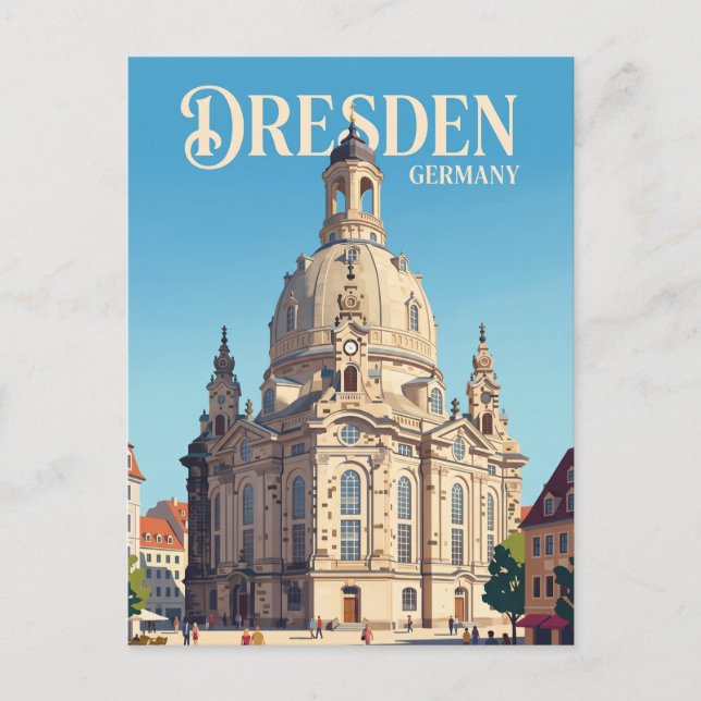 Frauenkirche Tyskland Vykort (Framsida)