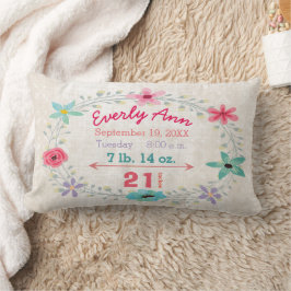 Fräx för skogskapare i Flicka Lumbarkudde