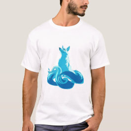 Fräx torii blue clouds fantasy t shirt
