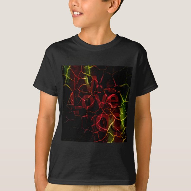 Frayed Kant, Strong Heart: Onedbrytbart Kärlek Tee Shirt (Framsida)