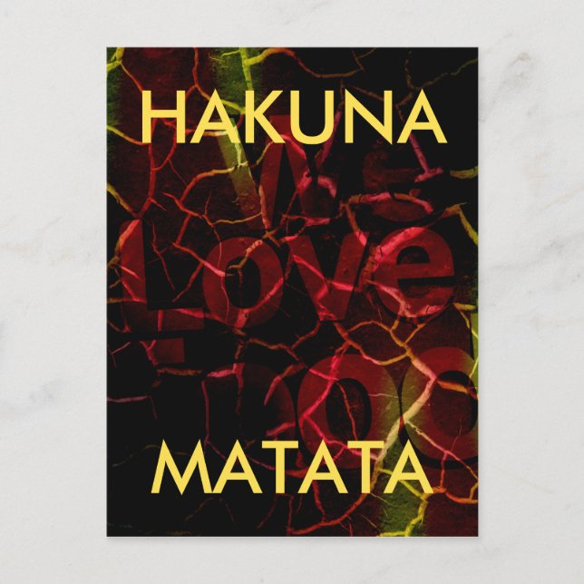 Frayed Kant, Strong Heart: Onedbrytbart Kärlek Vykort (Framsida)