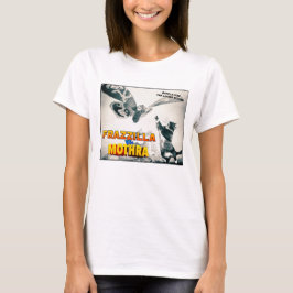 Frazzilla kattt-skjortor t-shirt