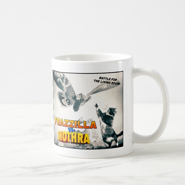 Frazzilla vs malmuggen kaffemugg (Höger)