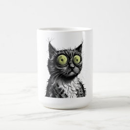 Frazzled Cat Kaffemugg