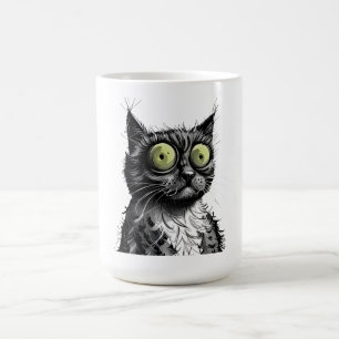 Frazzled Cat Kaffemugg