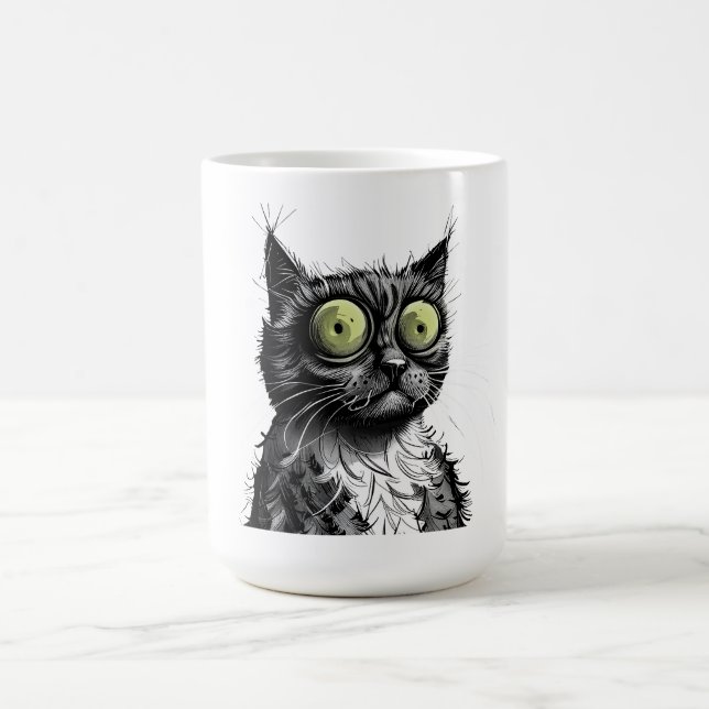 Frazzled Cat Kaffemugg (Center)