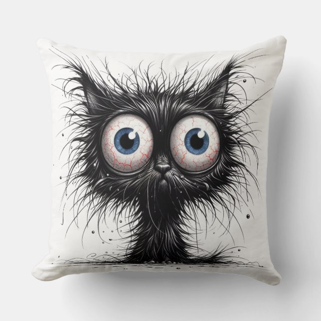 Frazzled Cat Kudde (Framsida)