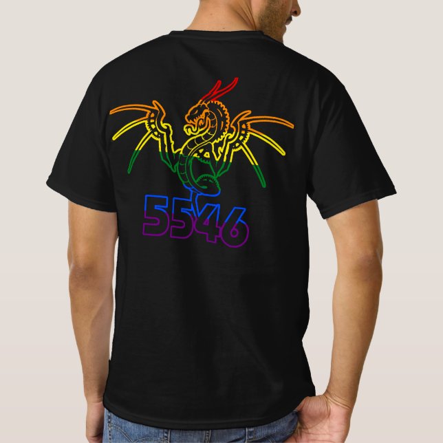 FRC-team 5546 T-shirt - Pride Reverse (Baksida)