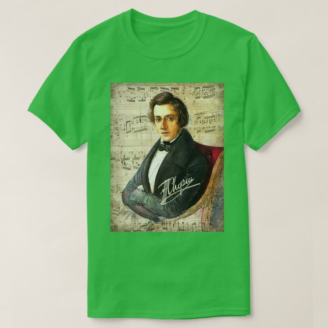 Frdrisk chopin (2) t shirt (Design framsida)