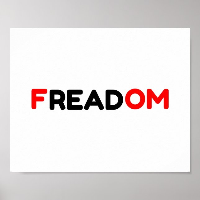 FREADOM READ POSTER (Framsidan)