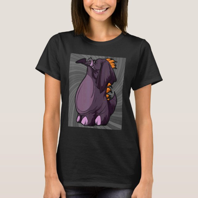 Freak 13 Beast Monster Crowd of Unreal Monste T Shirt (Framsida)