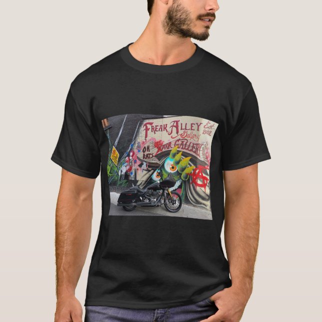 Freak Alley Boise Idaho T-Shirt (Framsida)