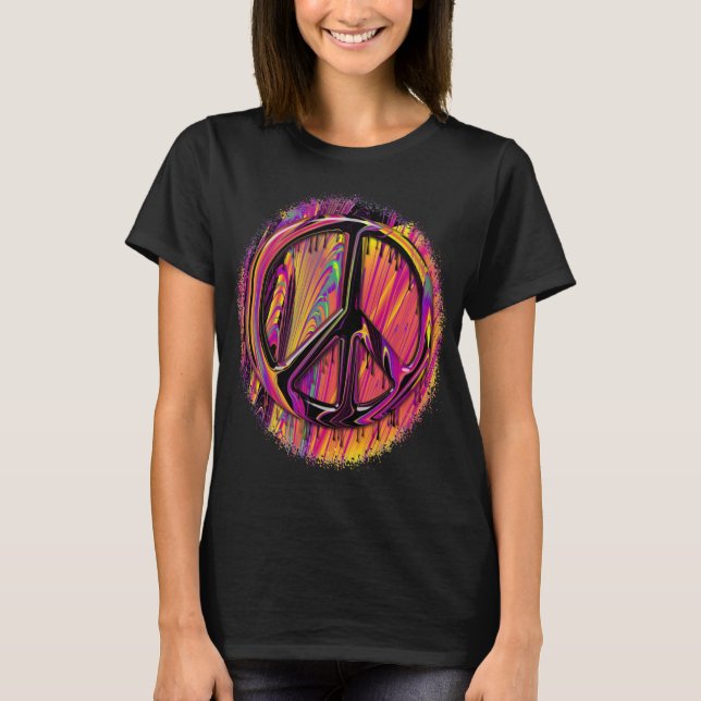 Freak Flagga Psychedelic Hippy Couture Tröja (Framsida)