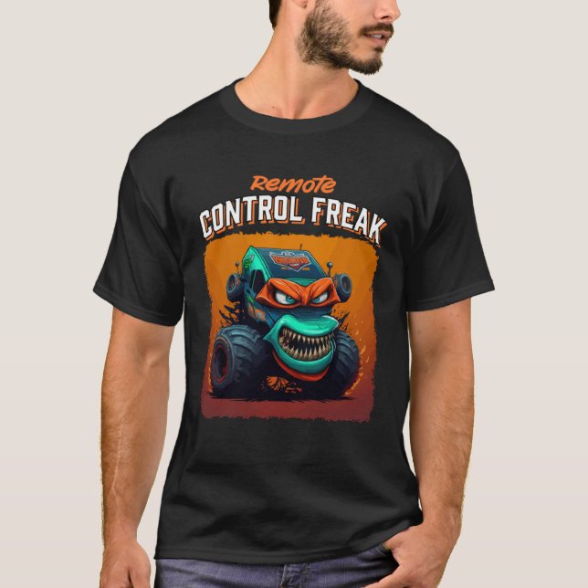 Freak för fjärrkontroll för RC-bildrivrutin T Shirt (Framsida)