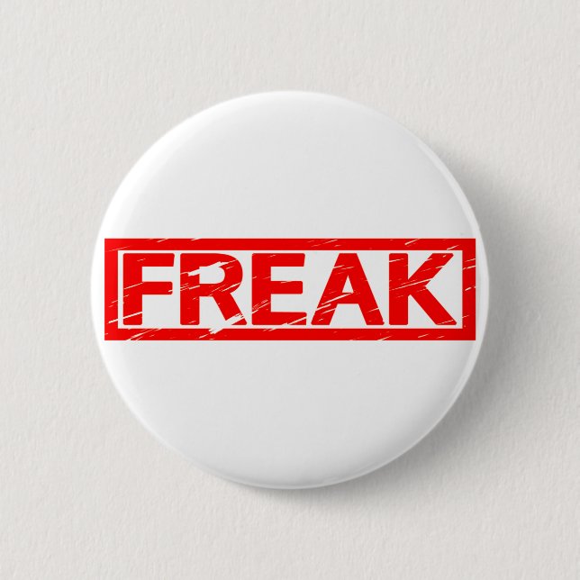 Freak Frimärke Knapp (Framsida)