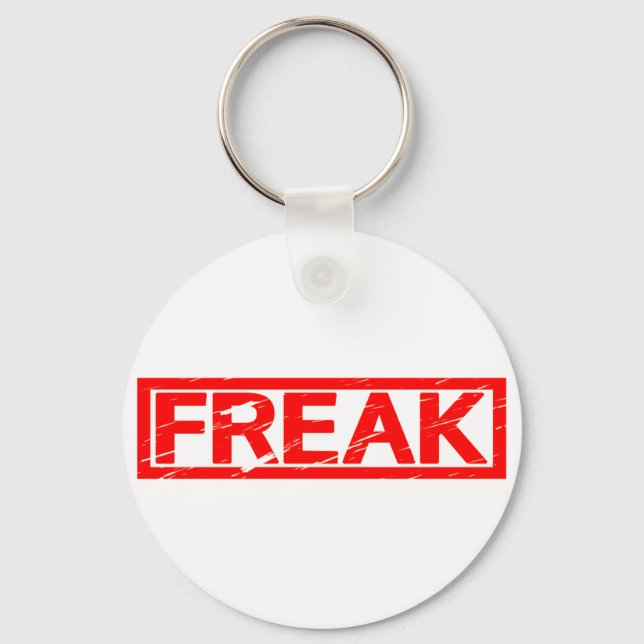 Freak Frimärke Nyckelring (Framsida)