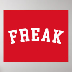 Freak funny offert poster