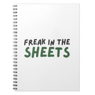 Freak i den bärbara datorn lakan anteckningsbok