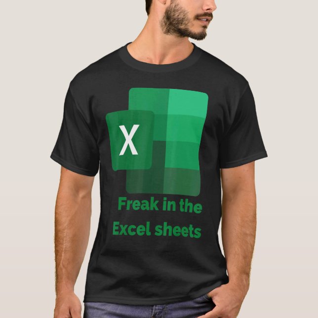 Freak i Excel Lakan 2 T Shirt (Framsida)