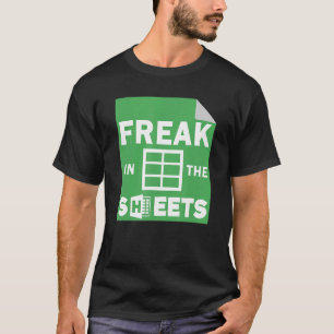Freak i Lakan Accountant Accounting Excel T Shirt