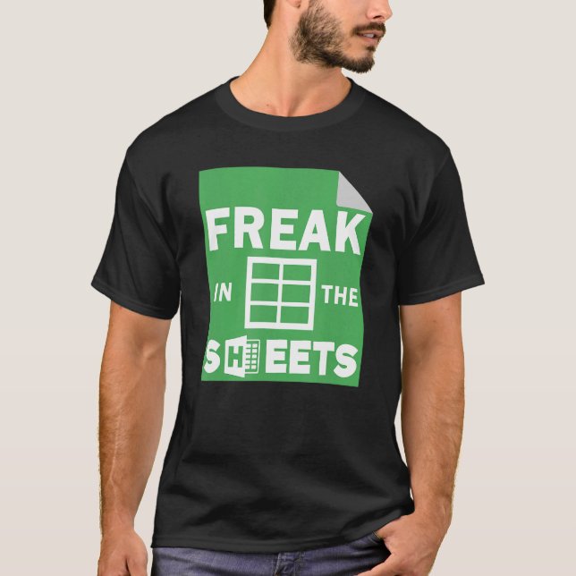 Freak i Lakan Accountant Accounting Excel T Shirt (Framsida)